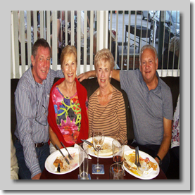 Ian & Anne Bagshaw, Sue & Ian Barber